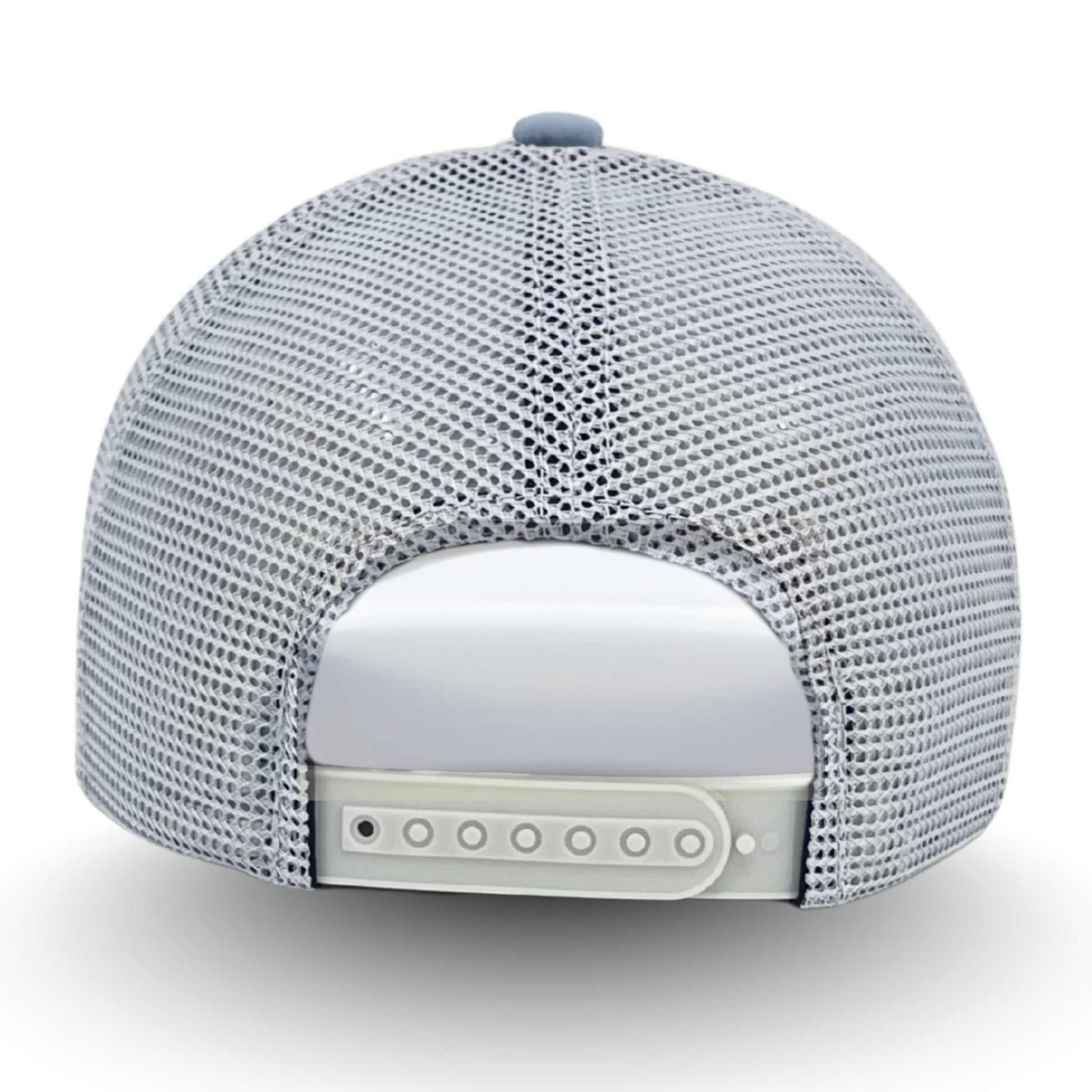 COVELiFE DRiFTFiT Mesh Trucker Sky Blue - back view showing mesh panels