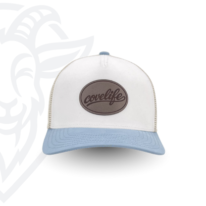 COVELiFE Marina UltraLight Midnight - front view with leather patch