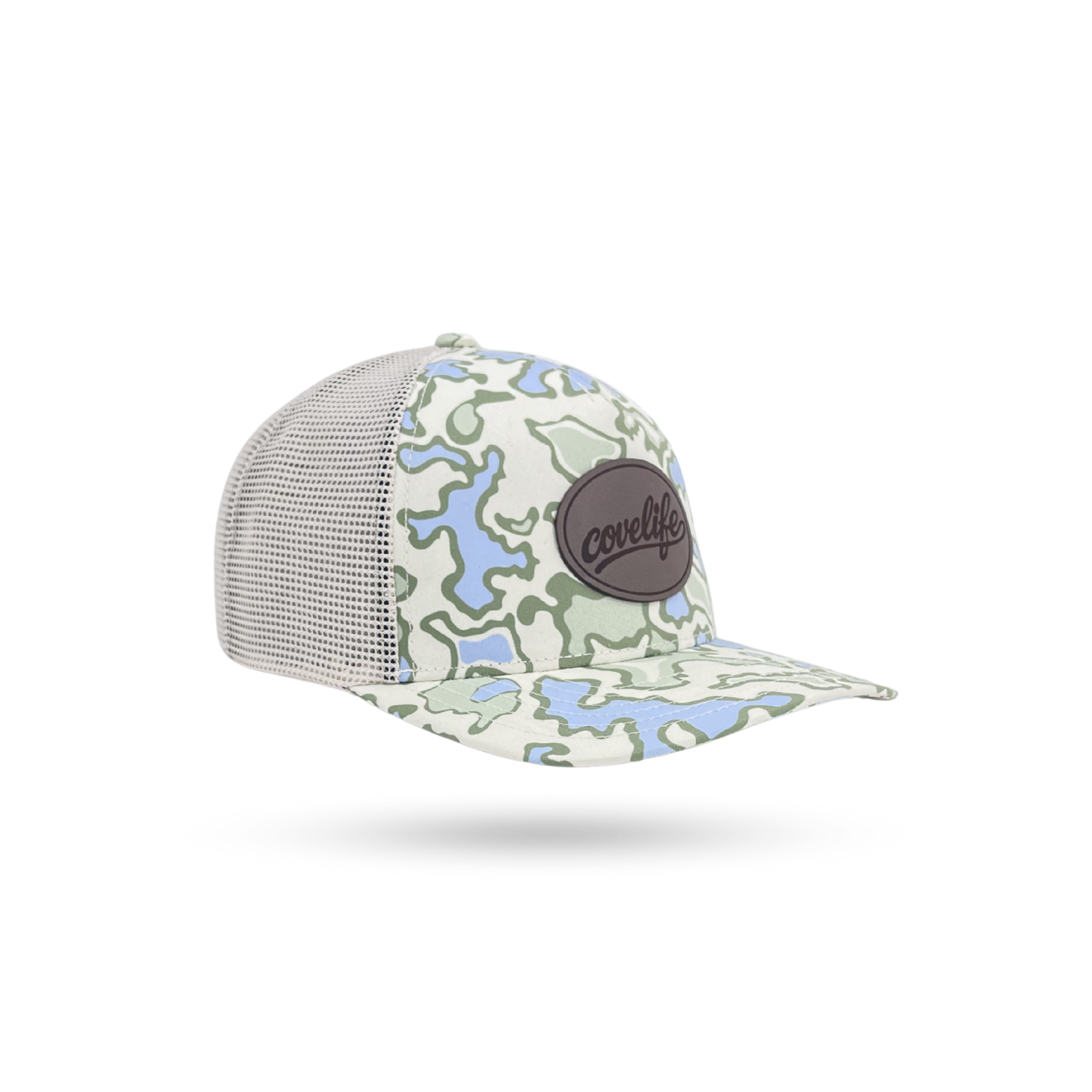 COVELiFE DRiFTFiT Mesh Lake Camo - 3/4 angle side profile