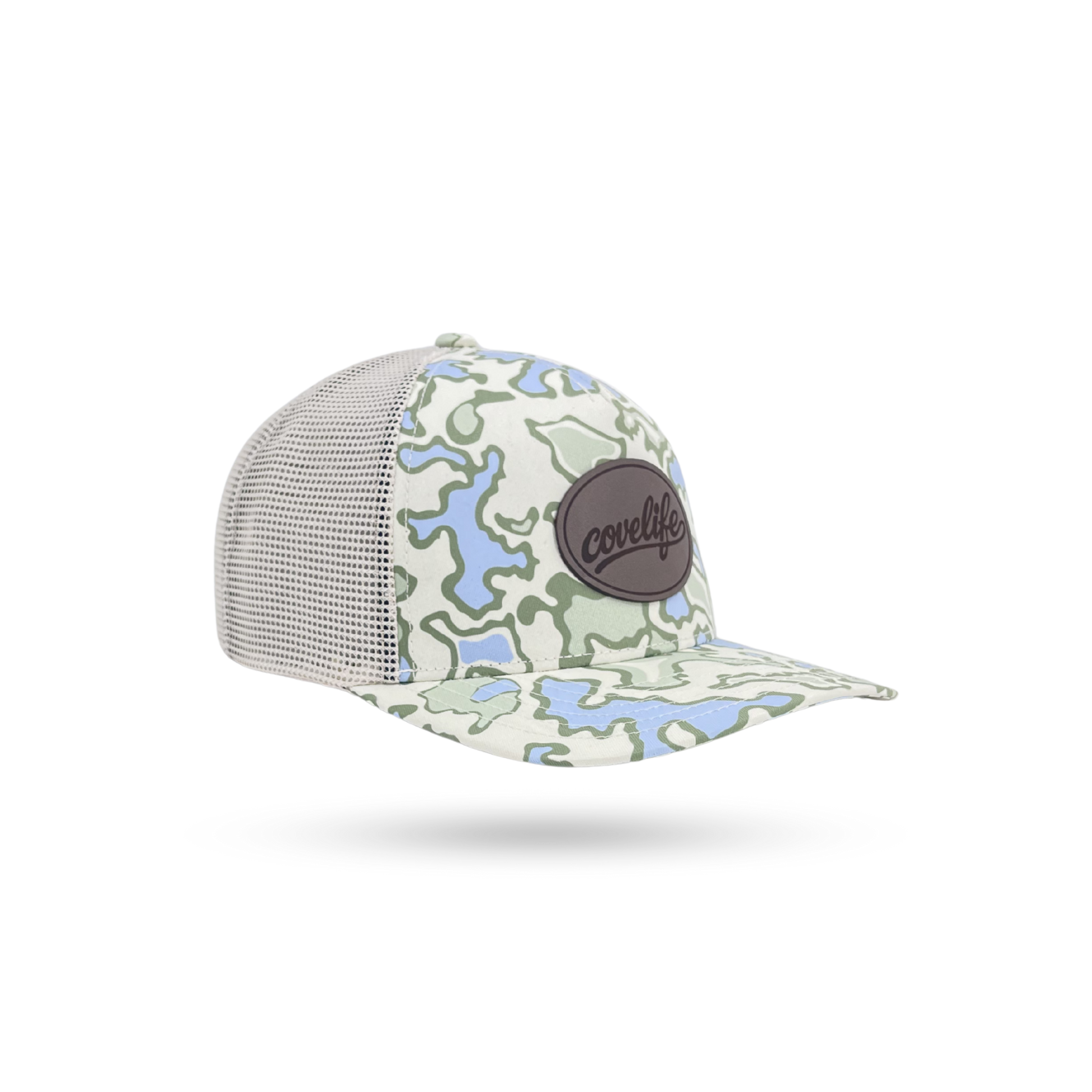 COVELiFE DRiFTFiT Mesh Lake Camo - 3/4 angle side profile