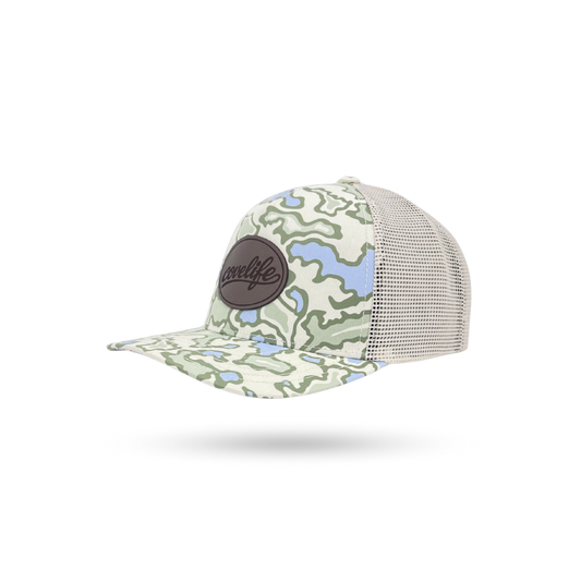 COVELiFE DRiFTFiT Mesh Lake Camo - three-quarter angle