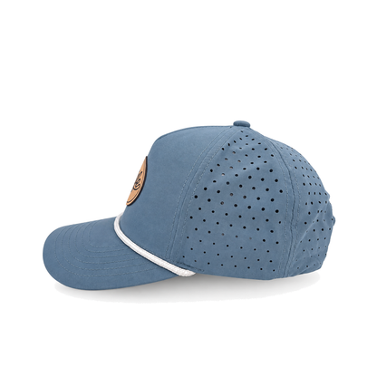 DRiFTFiT Performance Rope cap 3/4 with Heritage leather patch - side