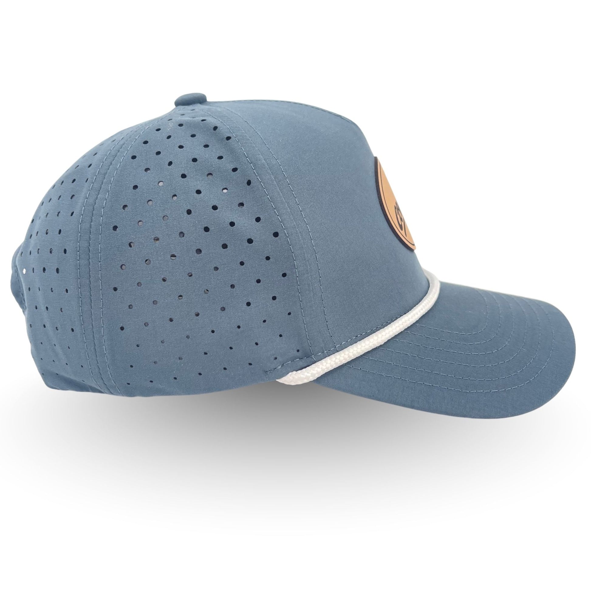 COVELiFE DRiFTFiT Harbor Blue Performance Rope Slate - side profile