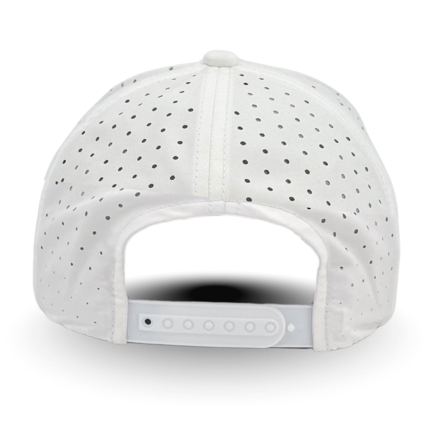 COVELiFE DRiFTFiT White Performance Rope Slate - back view showing mesh panels
