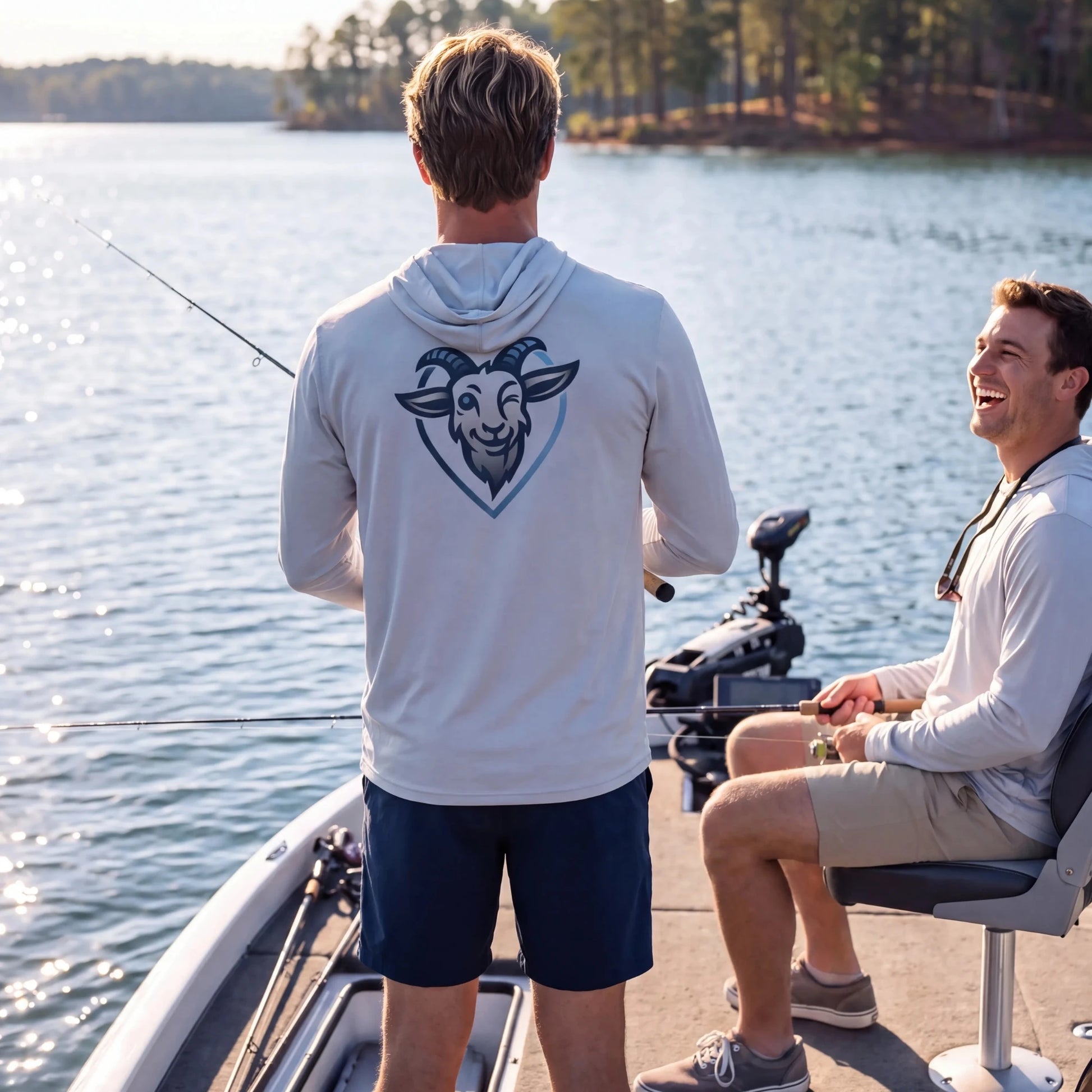 COVELiFE SolarTech UPF 50+ Hoodie Pearl Grey - lifestyle