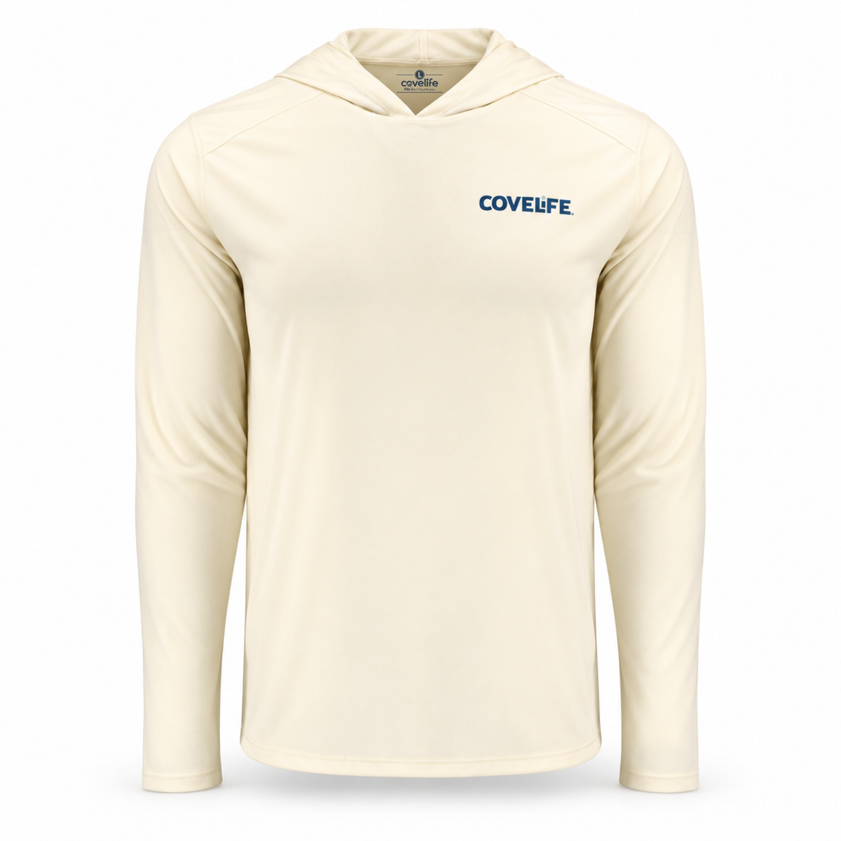 Sandbar COVELiFE SolarTech UPF 50+ Performance Sun Hoodie, front view.