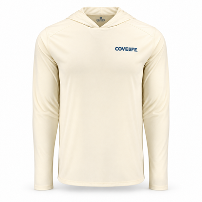 Sandbar COVELiFE SolarTech UPF 50+ Performance Sun Hoodie, front view.