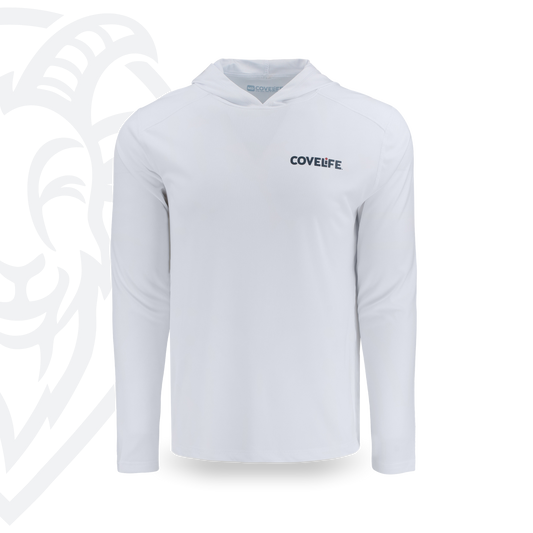 COVELiFE SolarTech UPF 50+ Hoodie White - front